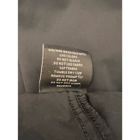 Solaris Men’s LG Active Wear Joggers Nylon Spandex‎ Black Zip Pockets Drawstring - Picture 8 of 8